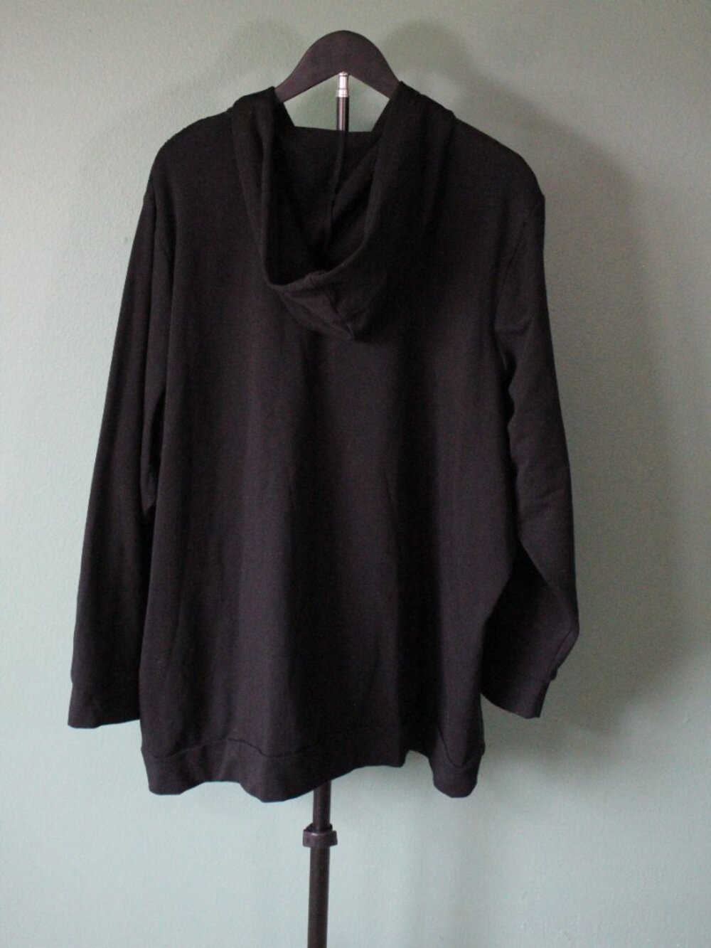 Quacker Factory Embellished Front Zip Hoodie - Picture 6 of 6